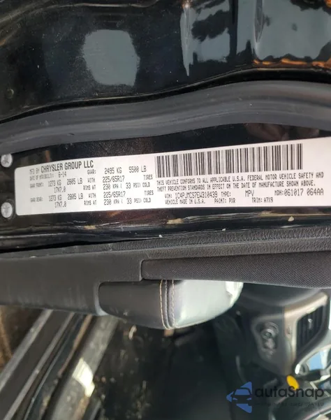 2014 Jeep Cherokee Latitude из США, поврежденный, VIN 1C4PJMCS7EW310439